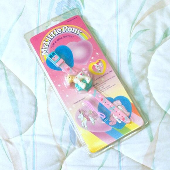 My Little Pony Other - Rare vintage 80s my little pony watch NWT